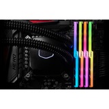 G.Skill Trident Z RGB F4-4000C18Q-32GTZRB módulo de memoria 32 GB 4 x 8 GB DDR4 4000 MHz, Memoria RAM negro, 32 GB, 4 x 8 GB, DDR4, 4000 MHz, 288-pin DIMM