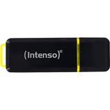 Intenso High Speed Line unidad flash USB 256 GB USB tipo A 3.2 Gen 1 (3.1 Gen 1) Negro, Amarillo, Lápiz USB negro/Amarillo, 256 GB, USB tipo A, 3.2 Gen 1 (3.1 Gen 1), 250 MB/s, Tapa, Negro, Amarillo