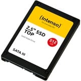 Intenso TOP SSD 512 GB, Unidad de estado sólido negro, A granel