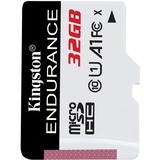 Kingston High Endurance 32 GB MicroSD UHS-I Clase 10, Tarjeta de memoria 32 GB, MicroSD, Clase 10, UHS-I, 95 MB/s, 30 MB/s