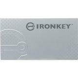 Kingston IronKey 16GB Basic S1000 Encrypted USB 3.0 FIPS 140-2 Level 3, Lápiz USB 16 GB, USB tipo A, 3.2 Gen 1 (3.1 Gen 1), 180 MB/s, Tapa, Plata