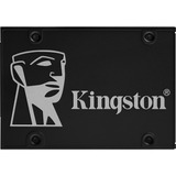 Kingston KC600 2.5" 1024 GB Serial ATA III 3D TLC, Unidad de estado sólido negro, 1024 GB, 2.5", 550 MB/s, 6 Gbit/s