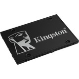 Kingston KC600 2.5" 2048 GB Serial ATA III 3D TLC, Unidad de estado sólido negro, 2048 GB, 2.5", 550 MB/s, 6 Gbit/s