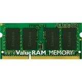 Kingston ValueRAM ValueRAM módulo de memoria 4 GB 1 x 4 GB DDR3L 1600 MT/s 204-pin SO-DIMM, Memoria RAM 4 GB, 1 x 4 GB, DDR3L, 204-pin SO-DIMM