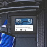 Patriot P210 2.5" 128 GB Serial ATA III, Unidad de estado sólido negro, 128 GB, 2.5", 450 MB/s