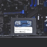 Patriot P210 2.5" 128 GB Serial ATA III, Unidad de estado sólido negro, 128 GB, 2.5", 450 MB/s