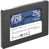 Patriot P210 2.5" 256 GB Serial ATA III, Unidad de estado sólido negro, 256 GB, 2.5", 500 MB/s