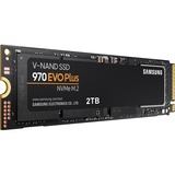 SAMSUNG 970 EVO Plus M.2 2000 GB PCI Express 3.0 V-NAND MLC NVMe, Unidad de estado sólido negro, 2000 GB, M.2, 3500 MB/s