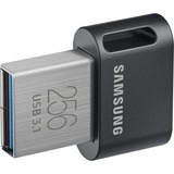 SAMSUNG MUF-256AB unidad flash USB 256 GB USB tipo A 3.2 Gen 1 (3.1 Gen 1) Gris, Plata, Lápiz USB negro, 256 GB, USB tipo A, 3.2 Gen 1 (3.1 Gen 1), 300 MB/s, Sin tapa, Gris, Plata