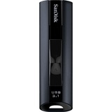 SanDisk Extreme Pro unidad flash USB 128 GB USB tipo A 3.2 Gen 1 (3.1 Gen 1) Negro, Lápiz USB negro, 128 GB, USB tipo A, 3.2 Gen 1 (3.1 Gen 1), 420 MB/s, Deslizar, Negro