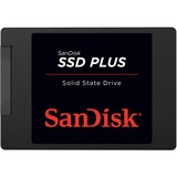 SanDisk Plus 2.5" 2000 GB Serial ATA III, Unidad de estado sólido 2000 GB, 2.5", 535 MB/s, 6 Gbit/s