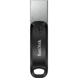 SanDisk SDIX60N-128G-GN6NE unidad flash USB 128 GB 3.2 Gen 1 (3.1 Gen 1) Gris, Plata, Lápiz USB negro/Plateado, 128 GB, 3.2 Gen 1 (3.1 Gen 1), Girar, Gris, Plata