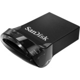 SanDisk Ultra Fit unidad flash USB 512 GB USB tipo A 3.2 Gen 1 (3.1 Gen 1) Negro, Lápiz USB negro, 512 GB, USB tipo A, 3.2 Gen 1 (3.1 Gen 1), 130 MB/s, Sin tapa, Negro