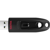 SanDisk Ultra unidad flash USB 512 GB USB tipo A 3.2 Gen 1 (3.1 Gen 1) Negro, Lápiz USB 512 GB, USB tipo A, 3.2 Gen 1 (3.1 Gen 1), 100 MB/s, Deslizar, Negro