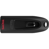 SanDisk Ultra unidad flash USB 512 GB USB tipo A 3.2 Gen 1 (3.1 Gen 1) Negro, Lápiz USB 512 GB, USB tipo A, 3.2 Gen 1 (3.1 Gen 1), 100 MB/s, Deslizar, Negro