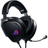 ASUS ROG Theta 7.1 Auriculares Alámbrico Diadema Juego USB Tipo C Negro, Auriculares para gaming negro, Alámbrico, 20 - 40000 Hz, Juego, 650 g, Auriculares, Negro