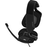 Corsair VOID ELITE USB Auriculares Diadema Negro, Auriculares para gaming negro/Carbón, Auriculares, Diadema, Juego, Negro, Binaural, Alámbrico