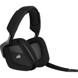 Corsair VOID ELITE Wireless Auriculares Diadema Negro, Auriculares para gaming negro/Carbón, Auriculares, Diadema, Juego, Negro, Binaural, Inalámbrico