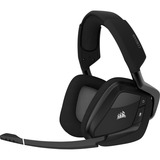 Corsair VOID ELITE Wireless Auriculares Diadema Negro, Auriculares para gaming negro/Carbón, Auriculares, Diadema, Juego, Negro, Binaural, Inalámbrico