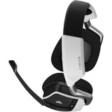 Corsair VOID RGB ELITE Wireless Auriculares Diadema Negro, Blanco, Auriculares para gaming blanco/Negro, Auriculares, Diadema, Juego, Negro, Blanco, Binaural, Botones, Giratorio