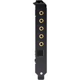 Creative Sound BlasterX AE-5 Plus Interno 5.1 canales PCI-E, Tarjeta de sonido negro, 5.1 canales, Interno, 32 bit, 122 dB, PCI-E