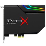 Creative Sound BlasterX AE-5 Plus Interno 5.1 canales PCI-E, Tarjeta de sonido negro, 5.1 canales, Interno, 32 bit, 122 dB, PCI-E