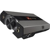 Creative Sound BlasterX G6 7.1 canales USB, Tarjeta de sonido negro, 7.1 canales, 32 bit, 130 dB, USB