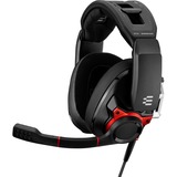 EPOS | Sennheiser GSP 600 Auriculares Diadema Negro, Rojo Conector de 3,5 mm, Auriculares para gaming negro, Auriculares, Diadema, Juego, Negro, Rojo, Binaural, Giratorio