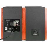 Edifier R1700BT 66W Negro, Madera altavoz, Altavoces de PC marrón, De 2 vías, Inalámbrico, 3.5mm/USB/Bluetooth, 66 W, 60 - 20000 Hz, Negro, Madera
