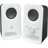 Logitech Z150 Blanco Alámbrico 3 W, Altavoces de PC blanco, 2.0 canales, Alámbrico, 3 W, Blanco
