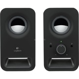 Logitech Z150 Negro Alámbrico 3 W, Altavoces de PC negro, 2.0 canales, Alámbrico, 3 W, Negro