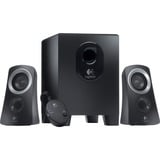 Logitech Z313 conjunto de altavoces 25 W PC/ordenador portátil Negro 2.1 canales 5 W, Altavoces de PC negro/Plateado, 2.1 canales, 25 W, PC/ordenador portátil, Negro, 50 W, Alámbrico, Minorista