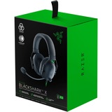 Razer Blackshark V2 X Auriculares Diadema Conector de 3,5 mm Negro, Verde, Auriculares para gaming negro, Auriculares, Diadema, Juego, Negro, Verde, Binaural, Giratorio