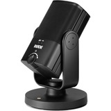 Rode Microphones NT-USB mini Negro Micrófono de superficie para mesa negro, Micrófono de superficie para mesa, 20 - 20000 Hz, 24 bit, 48 kHz, Alámbrico, USB/3,5 mm