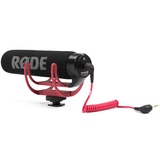 Rode Microphones VideoMic GO, Micrófono negro/Rojo