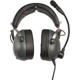Thrustmaster T.Flight U.S. Air Force Edition Auriculares Alámbrico Diadema Juego Negro, Auriculares para gaming gris/metálico, Alámbrico, Juego, 650 g, Auriculares, Negro