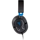 Turtle Beach Recon 50P Auriculares Gaming PS5, PS4, Xbox Series X|S, Xbox One y PC, Auriculares para gaming negro/Azul, PS4, Xbox Series X|S, Xbox One y PC, Alámbrico, Juego, 20 - 20000 Hz, Auriculares, Negro, Azul