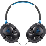 Turtle Beach Recon 50P Auriculares Gaming PS5, PS4, Xbox Series X|S, Xbox One y PC, Auriculares para gaming negro/Azul, PS4, Xbox Series X|S, Xbox One y PC, Alámbrico, Juego, 20 - 20000 Hz, Auriculares, Negro, Azul