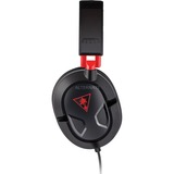 Turtle Beach Recon 50 Auriculares Gaming PC, PS4, PS5, Xbox One y Xbox Series X o S, Auriculares para gaming negro, PS4, PS5, Xbox One y Xbox Series X o S, Alámbrico, Juego, 20 - 20000 Hz, 530,7 g, Auriculares, Negro, Rojo