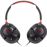 Turtle Beach Recon 50 Auriculares Gaming PC, PS4, PS5, Xbox One y Xbox Series X o S, Auriculares para gaming negro, PS4, PS5, Xbox One y Xbox Series X o S, Alámbrico, Juego, 20 - 20000 Hz, 530,7 g, Auriculares, Negro, Rojo