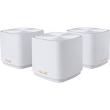 ASUS ZenWiFi AX Mini (XD4) Blanco 2, Enrutador de malla blanco, Blanco, IEEE 802.11a, IEEE 802.11ac, IEEE 802.11ax, IEEE 802.11b, IEEE 802.11g, IEEE 802.11n, 256 MB, 110 - 240 V, 50 - 60 Hz, 90 mm