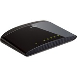 D-Link DES-1005D No administrado Fast Ethernet (10/100) Negro, Interruptor/Conmutador negro, No administrado, Fast Ethernet (10/100), Bidireccional completo (Full duplex)