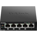 D-Link DES-1005P No administrado L2 Fast Ethernet (10/100) Energía sobre Ethernet (PoE) Negro, Interruptor/Conmutador negro, No administrado, L2, Fast Ethernet (10/100), Bidireccional completo (Full duplex), Energía sobre Ethernet (PoE)