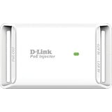 D-Link DPE-101GI adaptador e inyector de PoE Gigabit Ethernet blanco, Gigabit Ethernet, 10,100,1000 Mbit/s, 10/100/1000, IEEE 802.3, IEEE 802.3ab, IEEE 802.3af, IEEE 802.3u, Blanco, 100 m