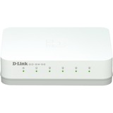 D-Link GO-SW-5G No administrado Gigabit Ethernet (10/100/1000) Blanco, Interruptor/Conmutador blanco/Gris, No administrado, Gigabit Ethernet (10/100/1000), Bidireccional completo (Full duplex)