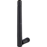 DeLOCK WLAN antenna SMA w/ flexible joint antena para red 2 dBi negro, 2 dBi