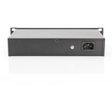Digitus Conmutador PoE Gigabit Ethernet de 10 pulgadas y 8 puertos, Interruptor/Conmutador No administrado, Gigabit Ethernet (10/100/1000), Bidireccional completo (Full duplex), Energía sobre Ethernet (PoE), Montaje en rack