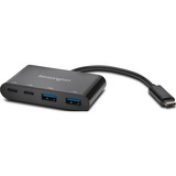 Kensington Hub USB-C de 4 puertos CH1000 negro, USB 3.2 Gen 1 (3.1 Gen 1) Type-C, USB 3.2 Gen 1 (3.1 Gen 1) Type-A, USB 3.2 Gen 1 (3.1 Gen 1) Type-C, 5000 Mbit/s, Negro, Windows 10, Windows 10 Education, Windows 10 Education x64, Windows 10 Enterprise, Windows 10..., Mac OS X 10.10 Yosemite