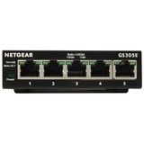 Netgear GS305E Gestionado Gigabit Ethernet (10/100/1000) Negro, Interruptor/Conmutador Gestionado, Gigabit Ethernet (10/100/1000)