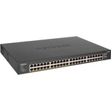 Netgear GS348PP No administrado Gigabit Ethernet (10/100/1000) Energía sobre Ethernet (PoE) Negro, Interruptor/Conmutador No administrado, Gigabit Ethernet (10/100/1000), Bidireccional completo (Full duplex), Energía sobre Ethernet (PoE), Montaje en rack